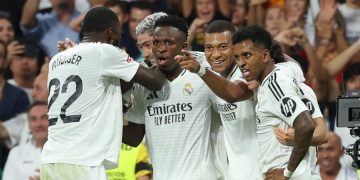 Les joueurs du Real Madrid
